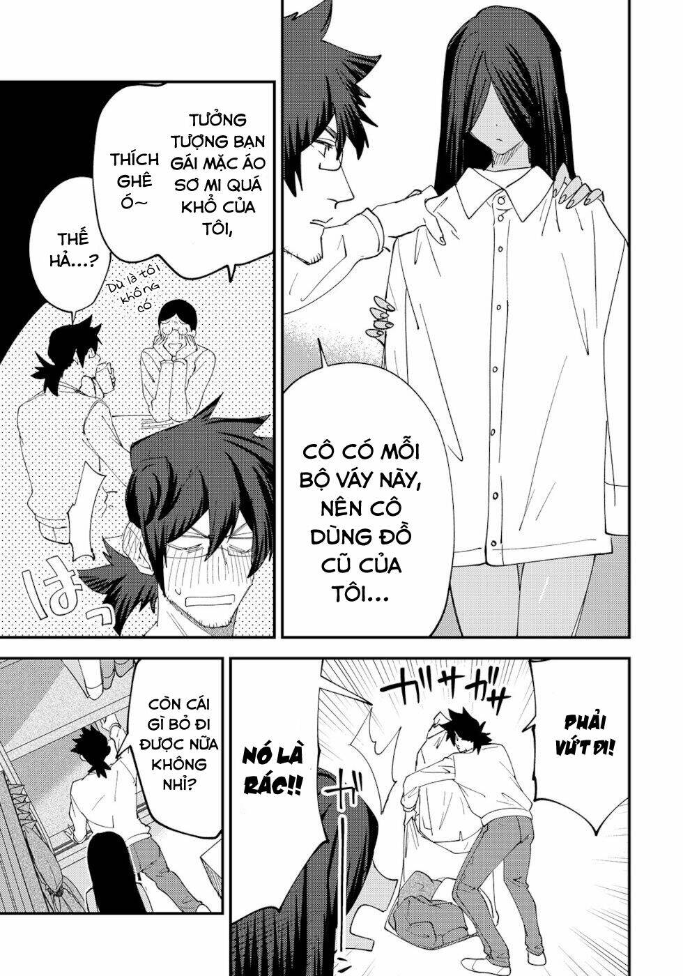 Cô ma nữ lắm chuyện và anh họa sĩ truyện tranh ế ẩm - Chapter 40 - Page 3