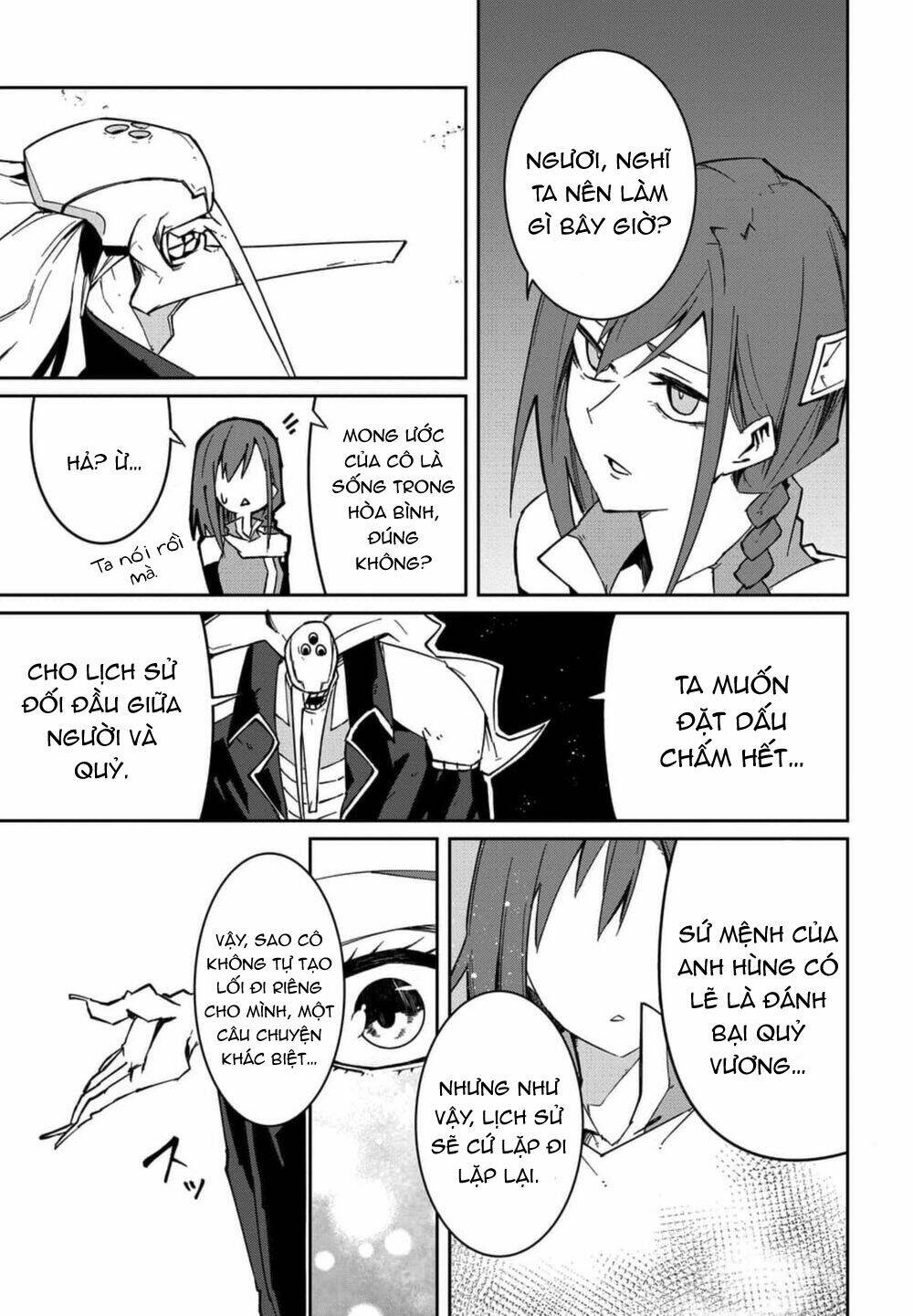 Nữ anh hùng đã quên mất sứ mệnh! - Chapter 10 - Page 17