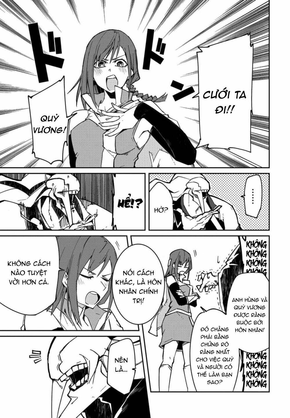 Nữ anh hùng đã quên mất sứ mệnh! - Chapter 10 - Page 19