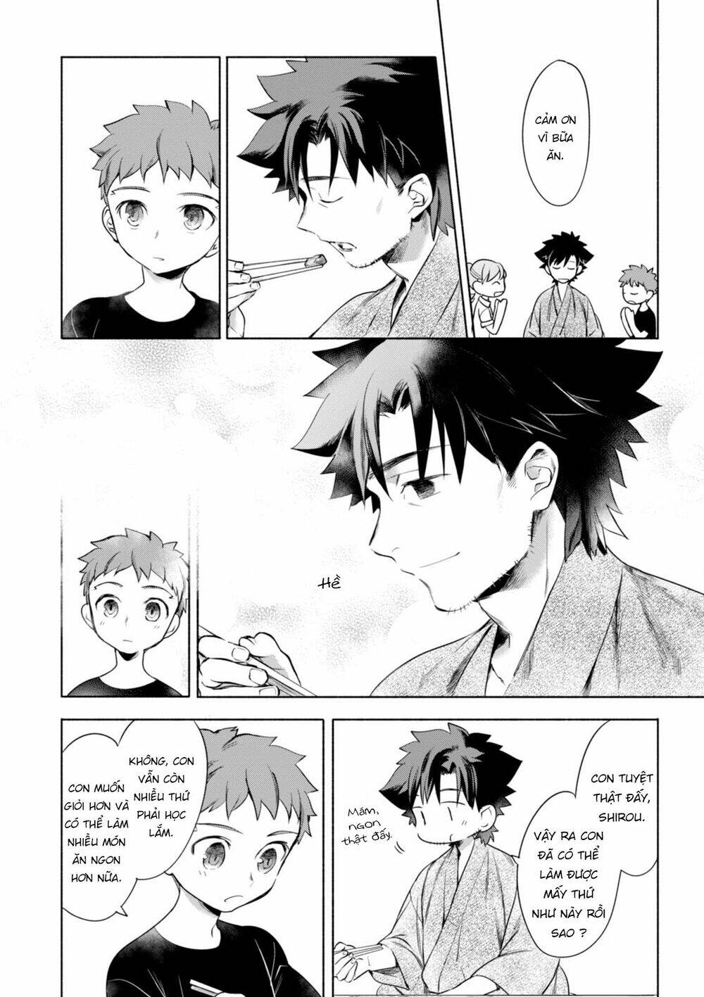 Thực đơn hôm nay cho gia đình Emiya - Chapter 6 - Page 9