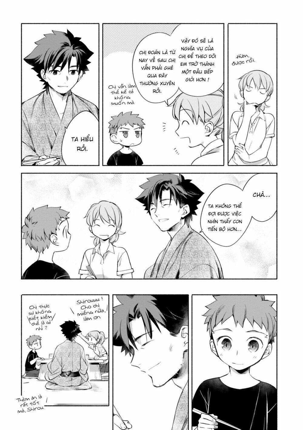 Thực đơn hôm nay cho gia đình Emiya - Chapter 6 - Page 10
