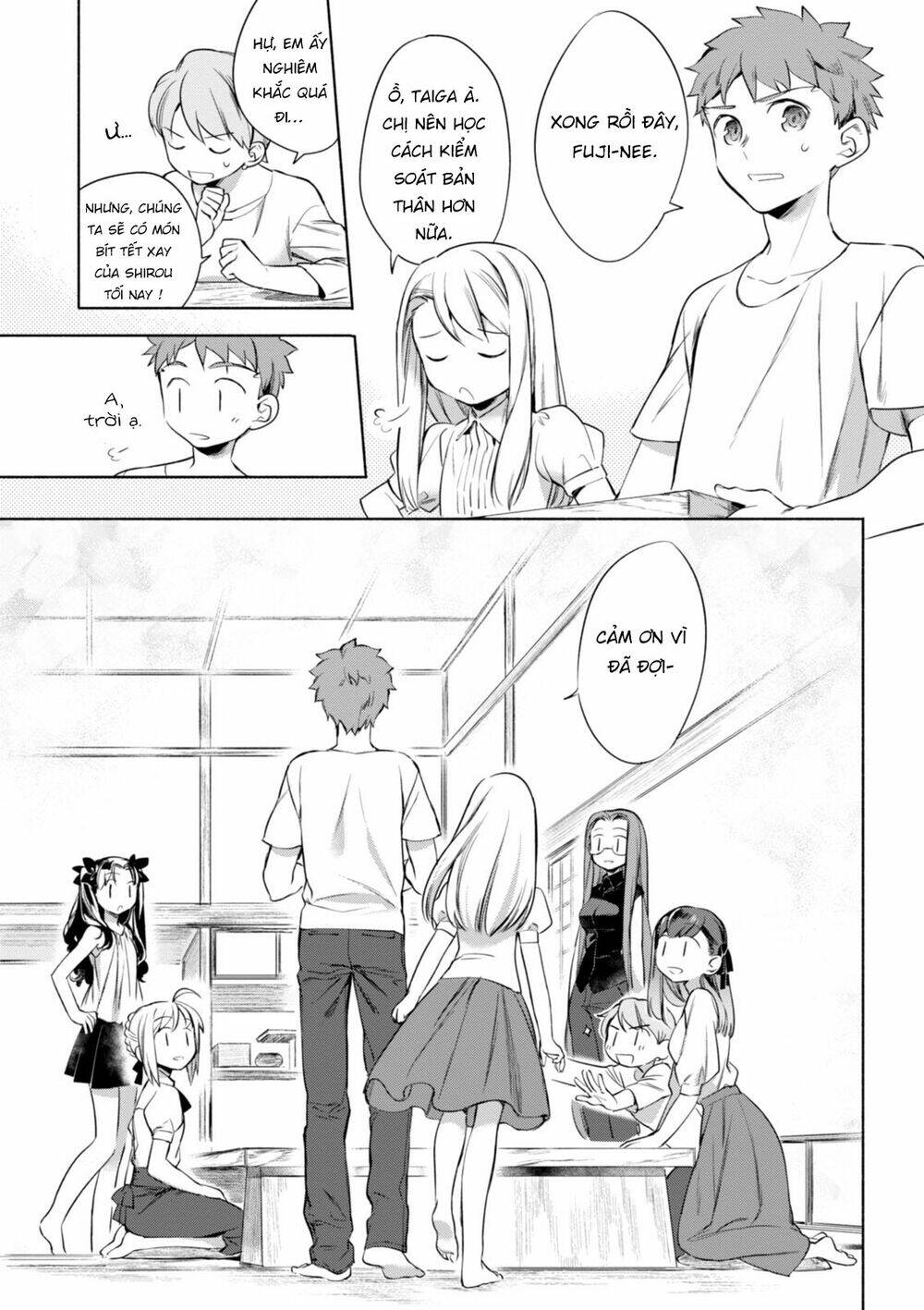 Thực đơn hôm nay cho gia đình Emiya - Chapter 6 - Page 13