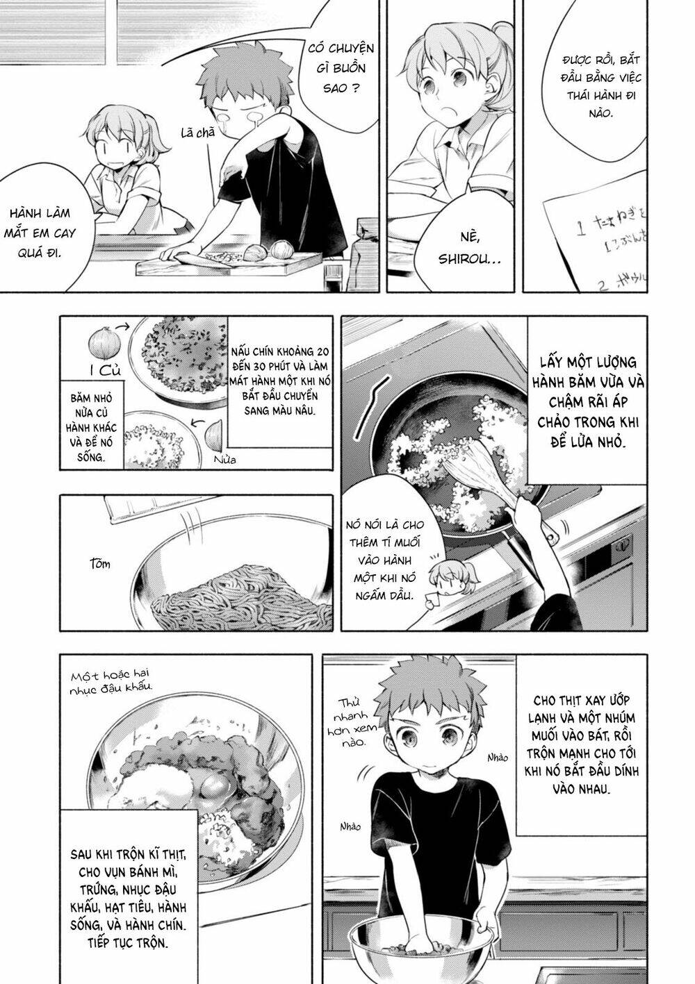 Thực đơn hôm nay cho gia đình Emiya - Chapter 6 - Page 5