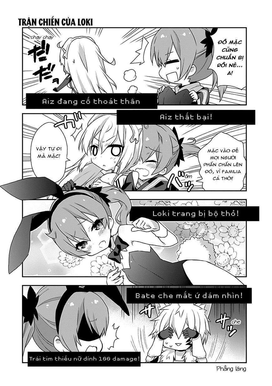 Dungeon ni Deai o Motomeru no wa Machigatte Iru Darou ka 4koma - Days of Goddess - Chapter 5 - Page 10