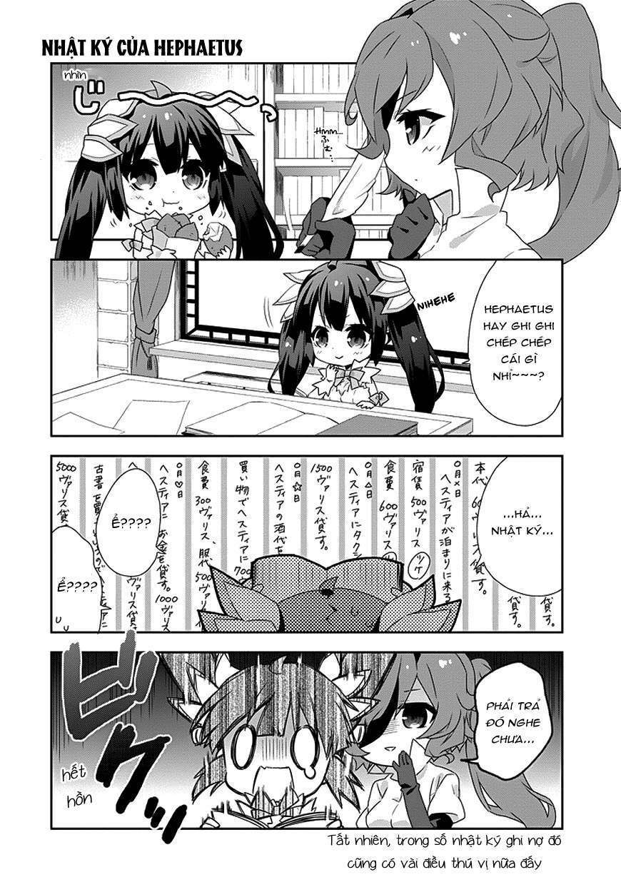 Dungeon ni Deai o Motomeru no wa Machigatte Iru Darou ka 4koma - Days of Goddess - Chapter 5 - Page 4