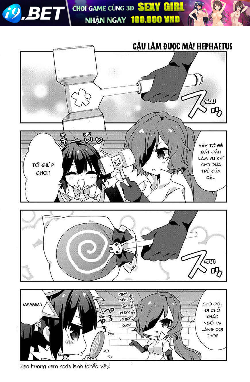 Dungeon ni Deai o Motomeru no wa Machigatte Iru Darou ka 4koma - Days of Goddess - Chapter 5 - Page 6