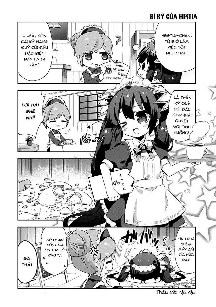 Dungeon ni Deai o Motomeru no wa Machigatte Iru Darou ka 4koma - Days of Goddess - Chapter 5 - Page 8