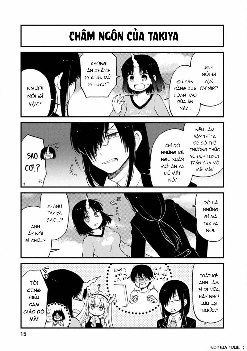 Hầu Gái Rồng Nhà Kobayashi Nhật Ký Công Sở Của Elma - Chapter 10 - Page 11