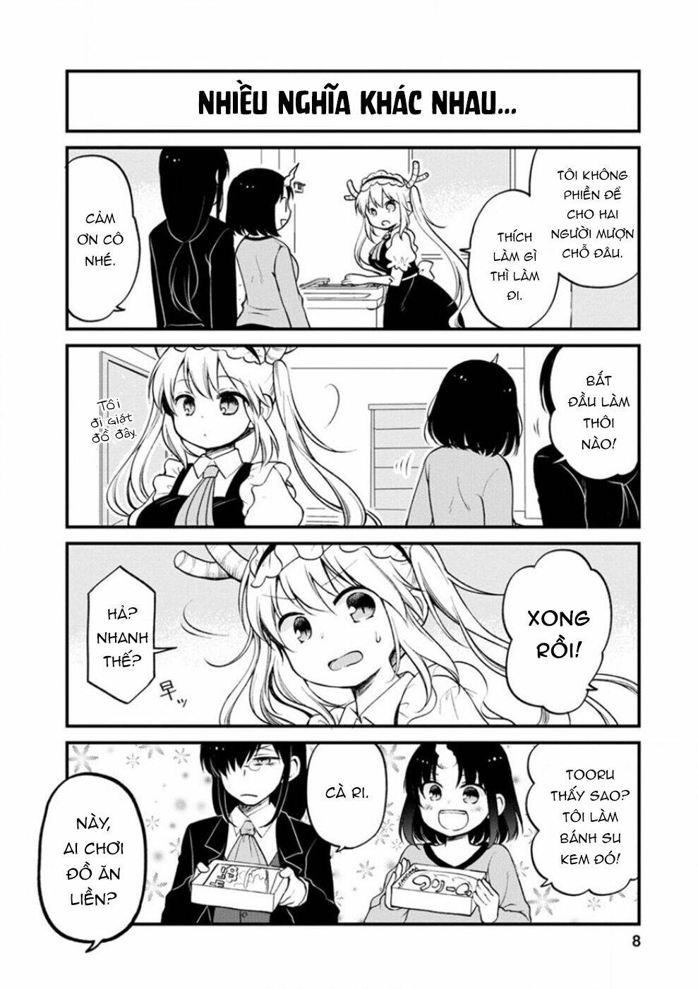 Hầu Gái Rồng Nhà Kobayashi Nhật Ký Công Sở Của Elma - Chapter 10 - Page 4