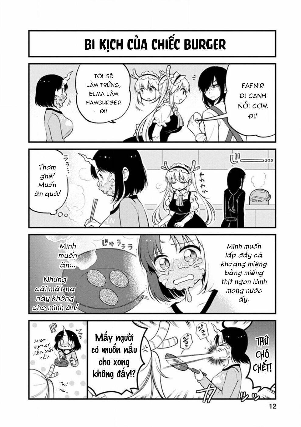 Hầu Gái Rồng Nhà Kobayashi Nhật Ký Công Sở Của Elma - Chapter 10 - Page 8