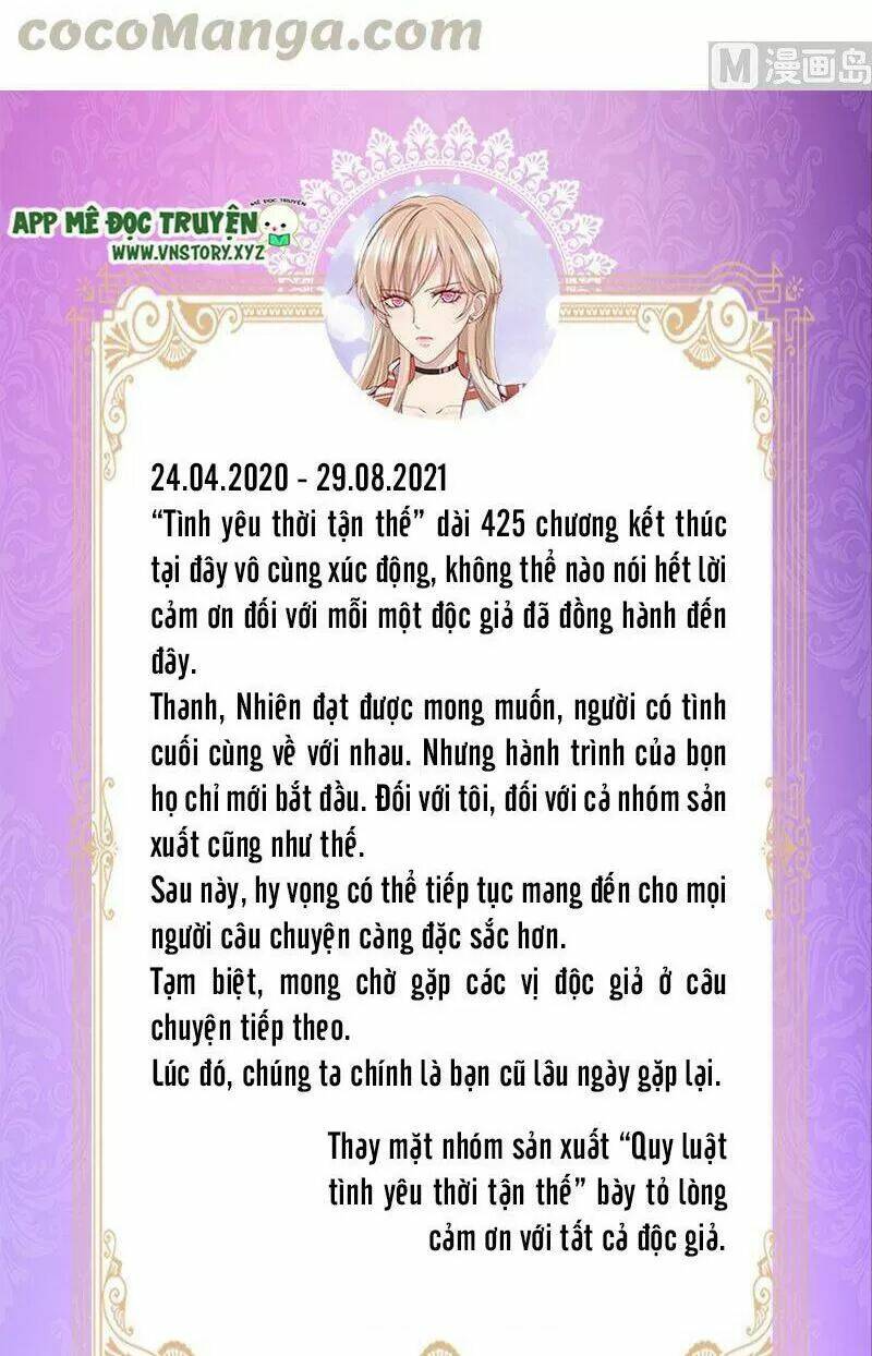 Quy Luật Tình Yêu Ở Mạt Thế - Chapter 425 - Page 39