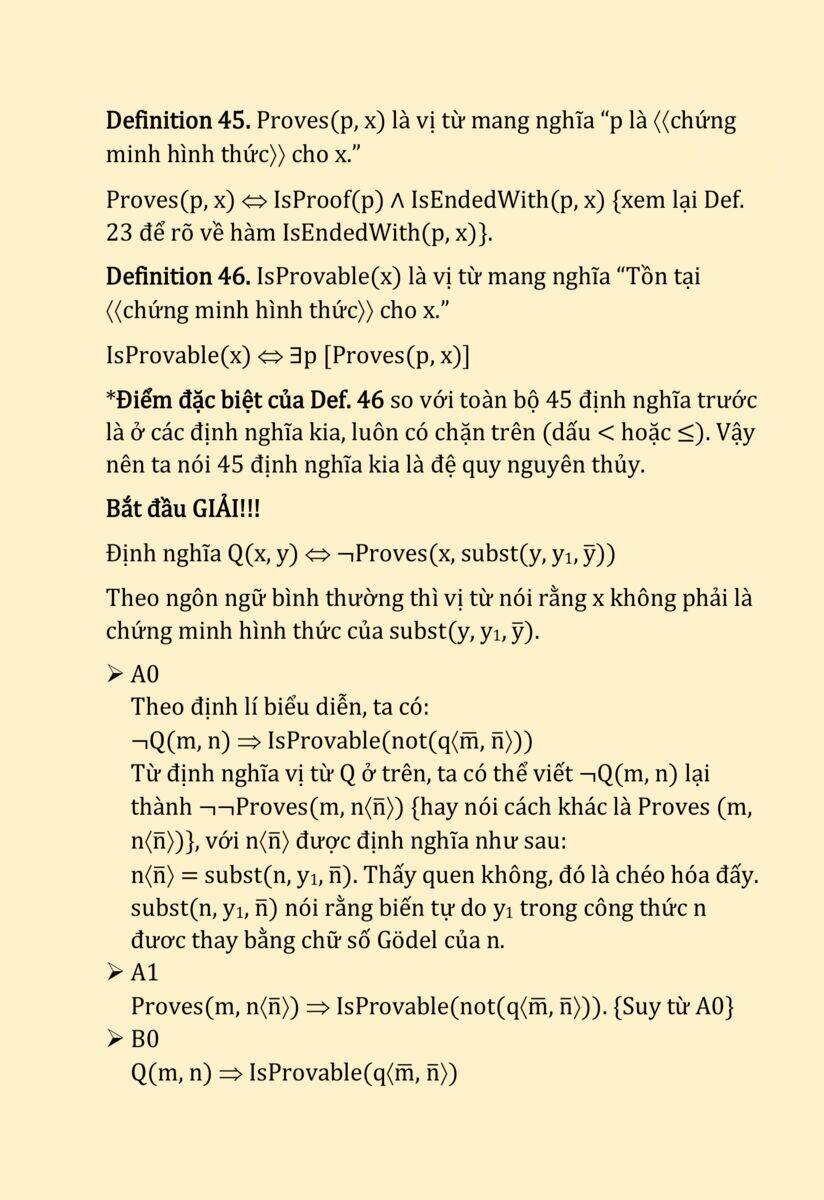 Mathematical Girls: Các định lý bất toàn của Gödel - Chapter 11 - Page 25