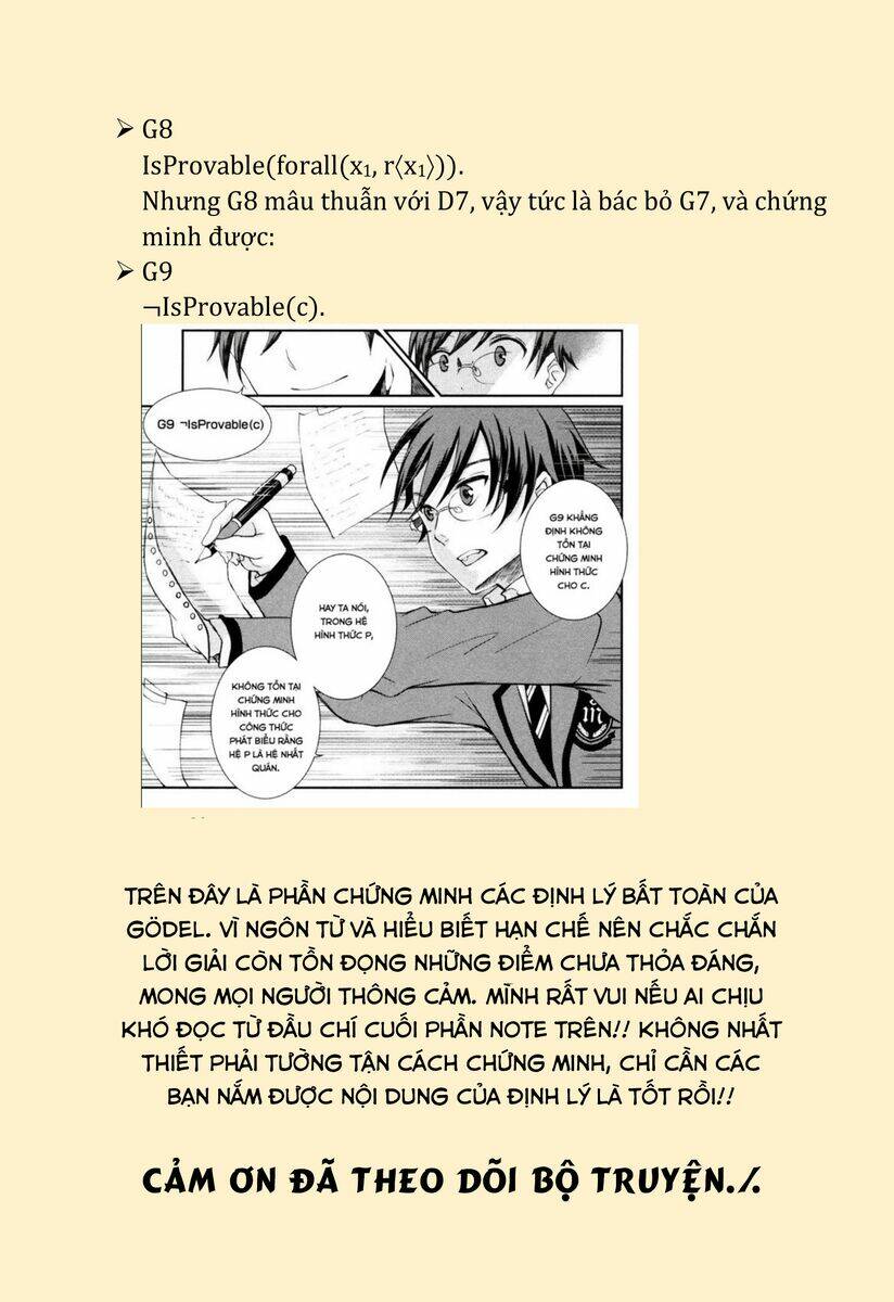 Mathematical Girls: Các định lý bất toàn của Gödel - Chapter 11 - Page 33