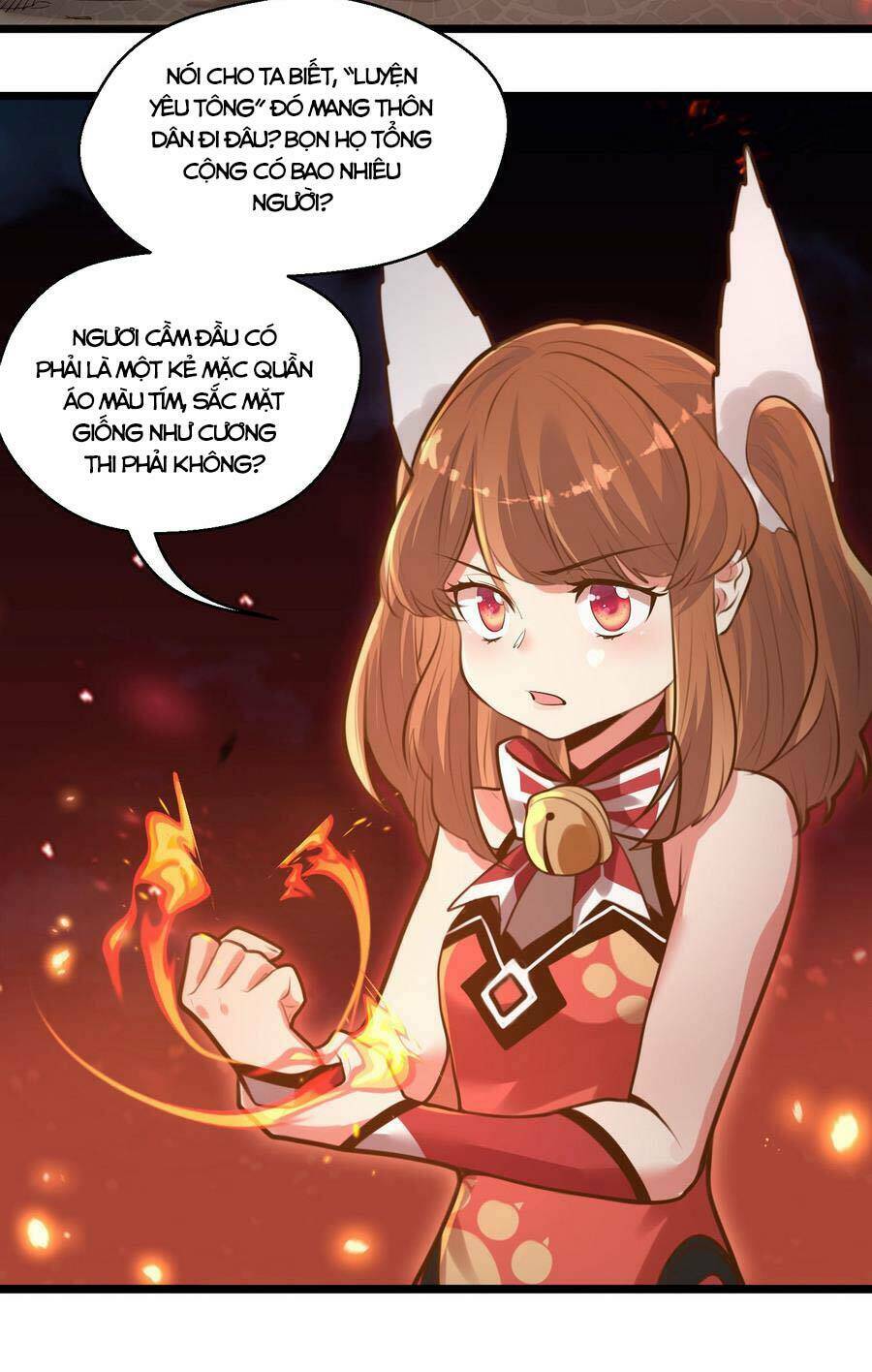 Bị Yêu Quái Bao Vây Ta Vô Tình Nhặt Được Tiểu Ma Nữ?! - Chapter 8 - Page 34