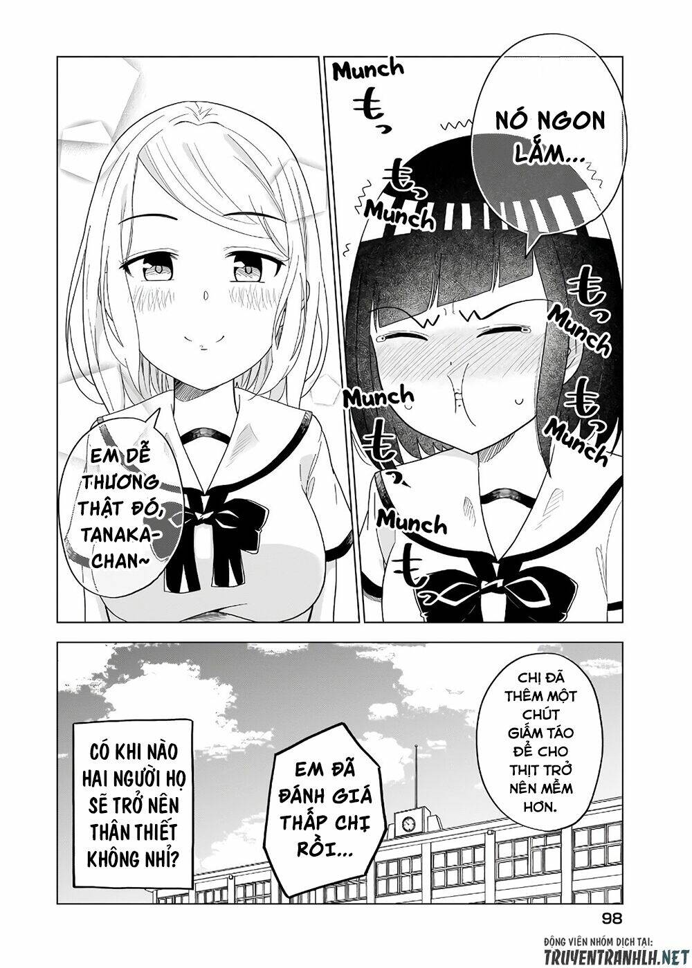 Tanaka-san trong lớp tôi thật sự là siêu đáng sợ - Chapter 40 - Page 4