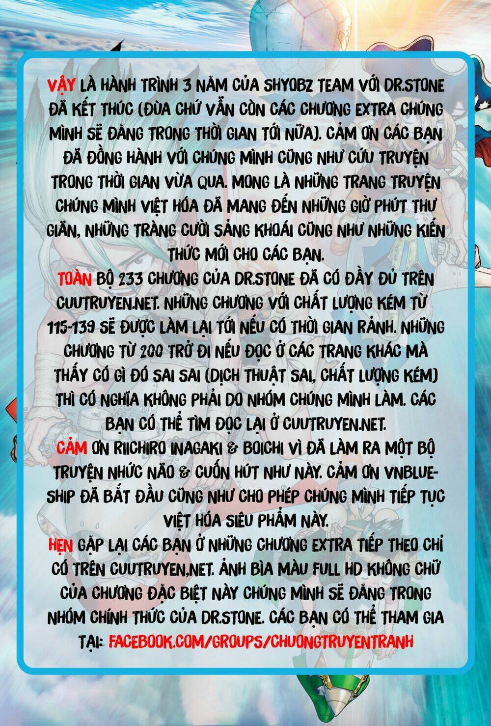 Dr.Stone - Hồi Sinh Thế Giới - Chapter 232.6 - Page 47