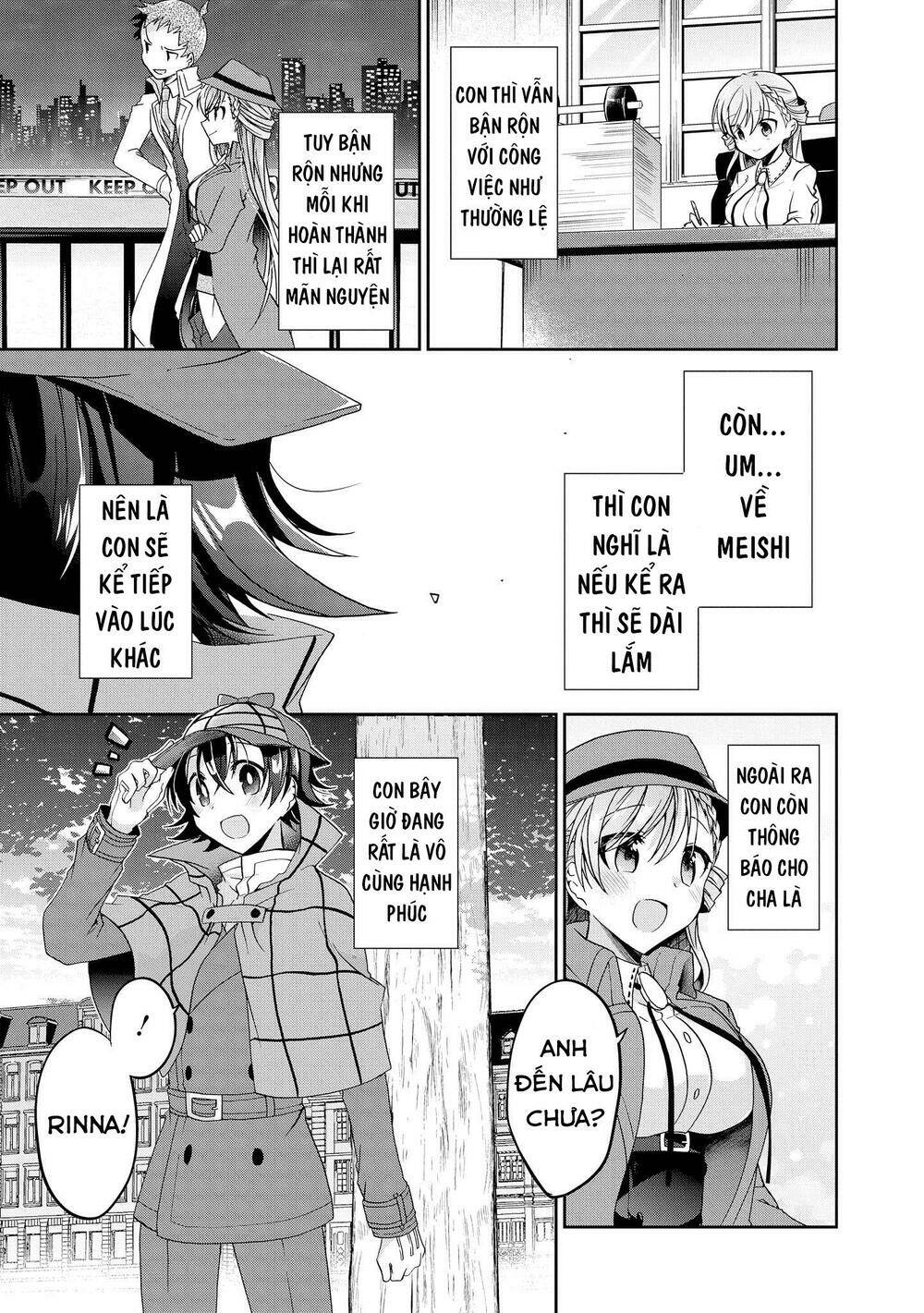Rinna Keibu wa Kokyuu ga dekinai - Chapter 15 - Page 55
