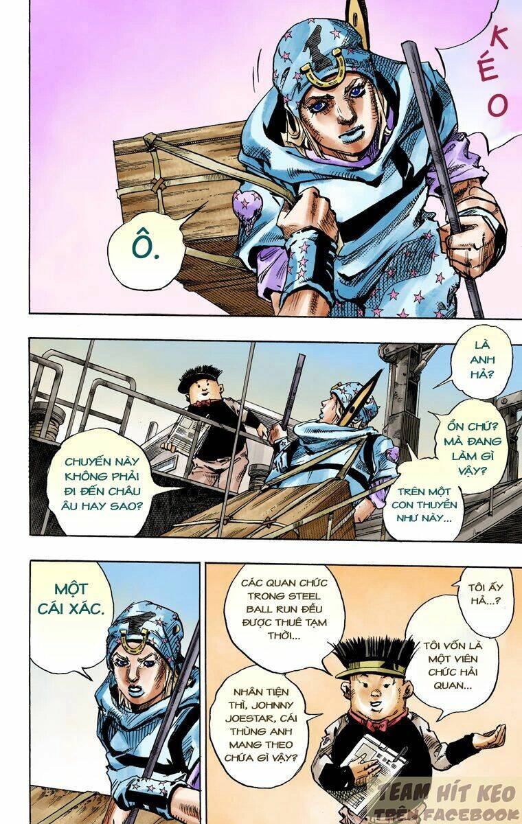 Cuộc Phiêu Lưu Bí Ẩn Phần 7: Steel Ball Run - Chapter 95 - Page 35