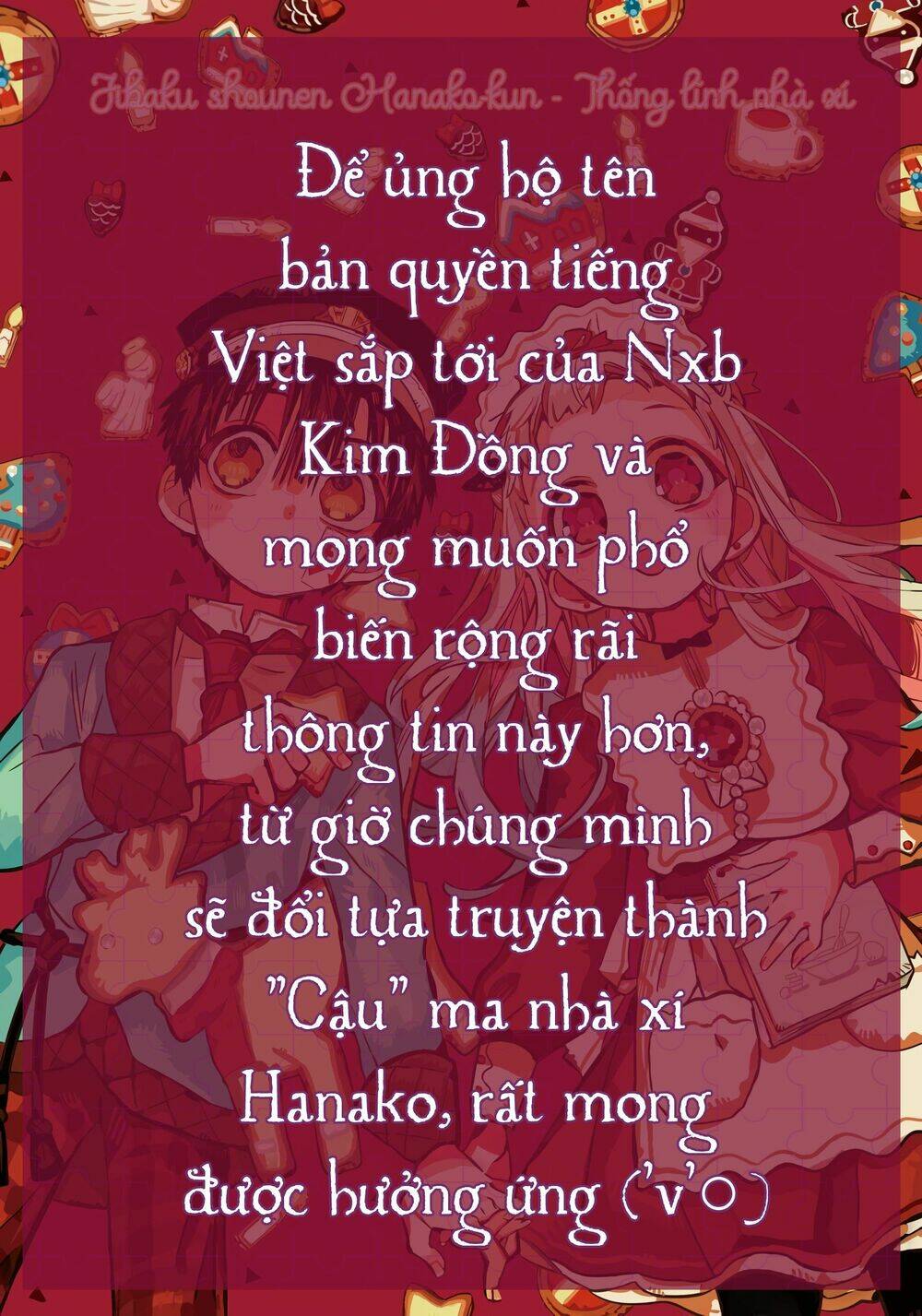 Hanako-kun nhà xí - Chapter 72 - Page 3