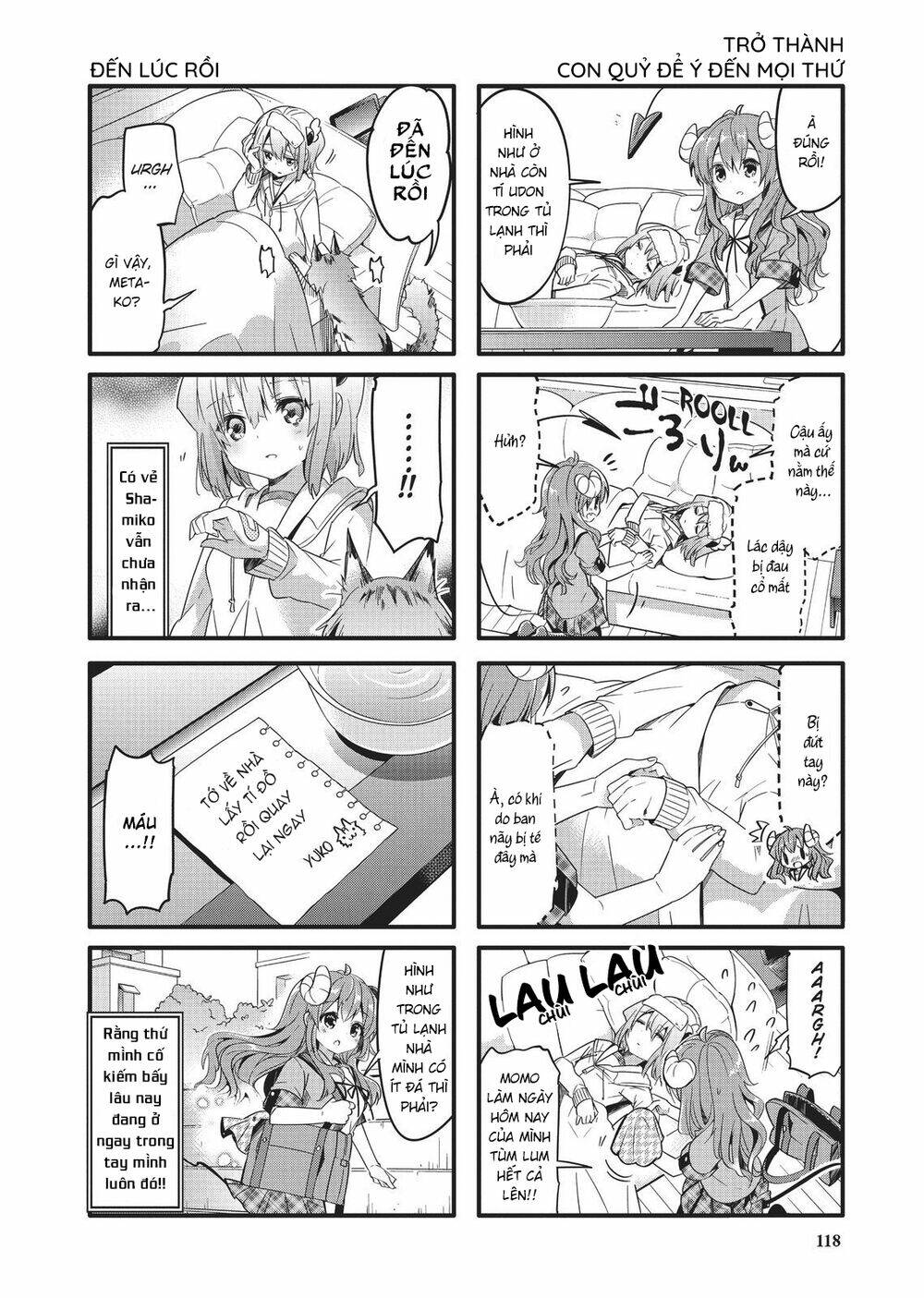 Machikado Mazoku - Chapter 12 - Page 8