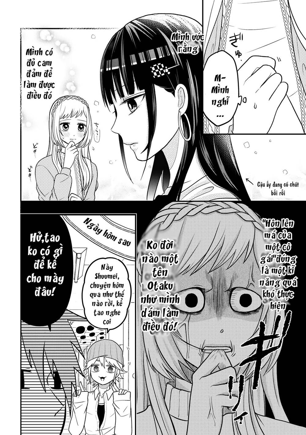 Josou Shite Mendoukusai Koto ni Natteru Nekura to Yankee no Ryou Kataomoi - Chapter 7 - Page 9