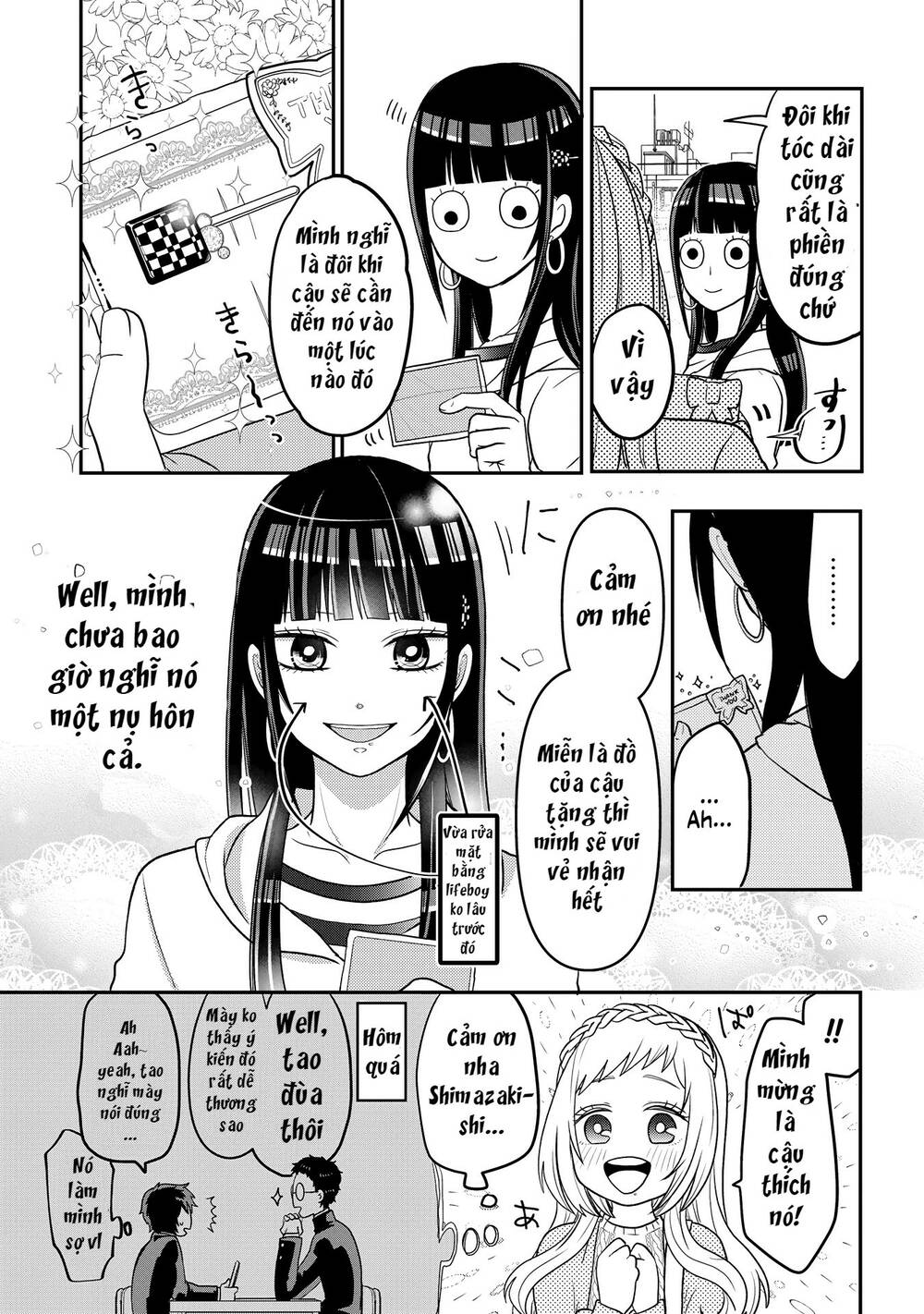 Josou Shite Mendoukusai Koto ni Natteru Nekura to Yankee no Ryou Kataomoi - Chapter 7 - Page 8
