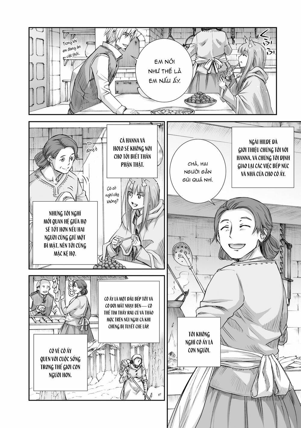 Ookami to Koushinryou - Chapter 100 - Page 4