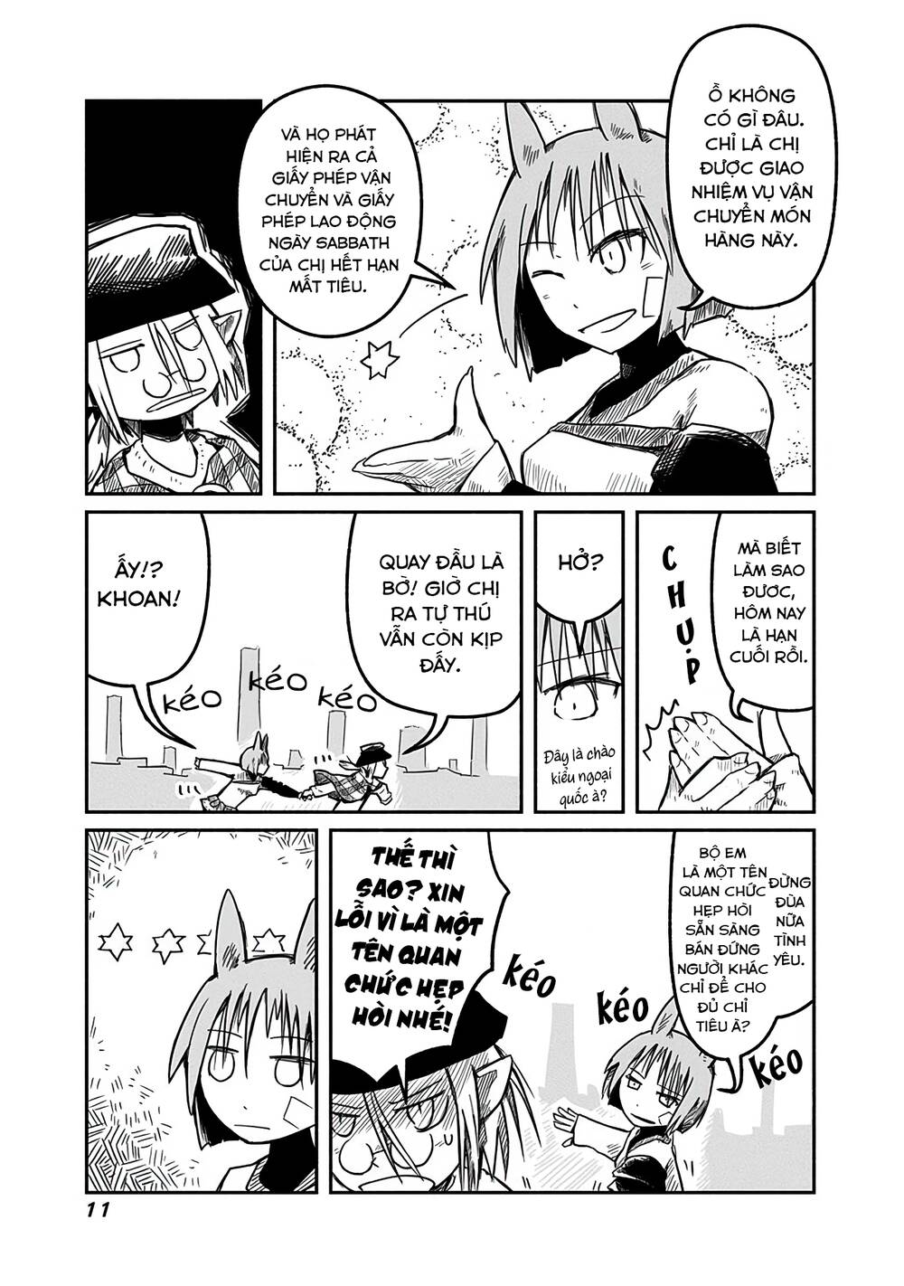 Rồng, Anh Hùng, và Người Đưa Thư - Chapter 8 - Page 9