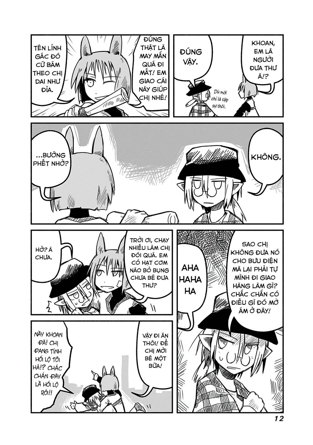 Rồng, Anh Hùng, và Người Đưa Thư - Chapter 8 - Page 10