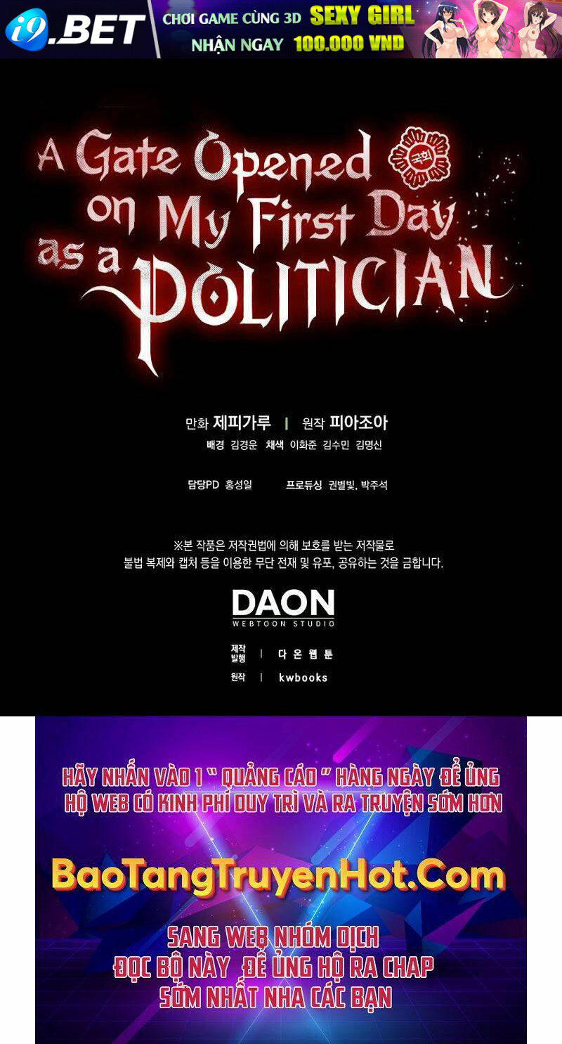 Cánh Cổng Mở Ra Đúng Ngày Đầu Tiên Tôi Thành Chính Trị Gia - Chapter 28 - Page 97