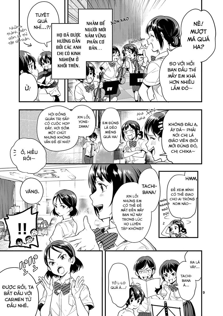 Dàn Giao Hưởng Thiên Thanh - Ao no Orchestra - Chapter 25 - Page 9