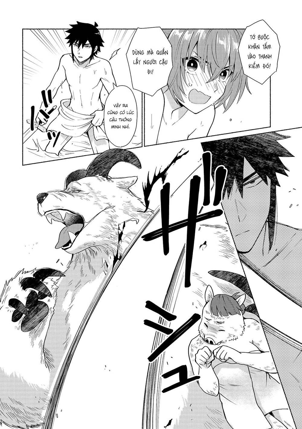 Khi chuyển sinh sang thế giới khác tôi trở thành nữ hiệp và cậu ta trở thành một anh hùng - Chapter 22 - Page 12