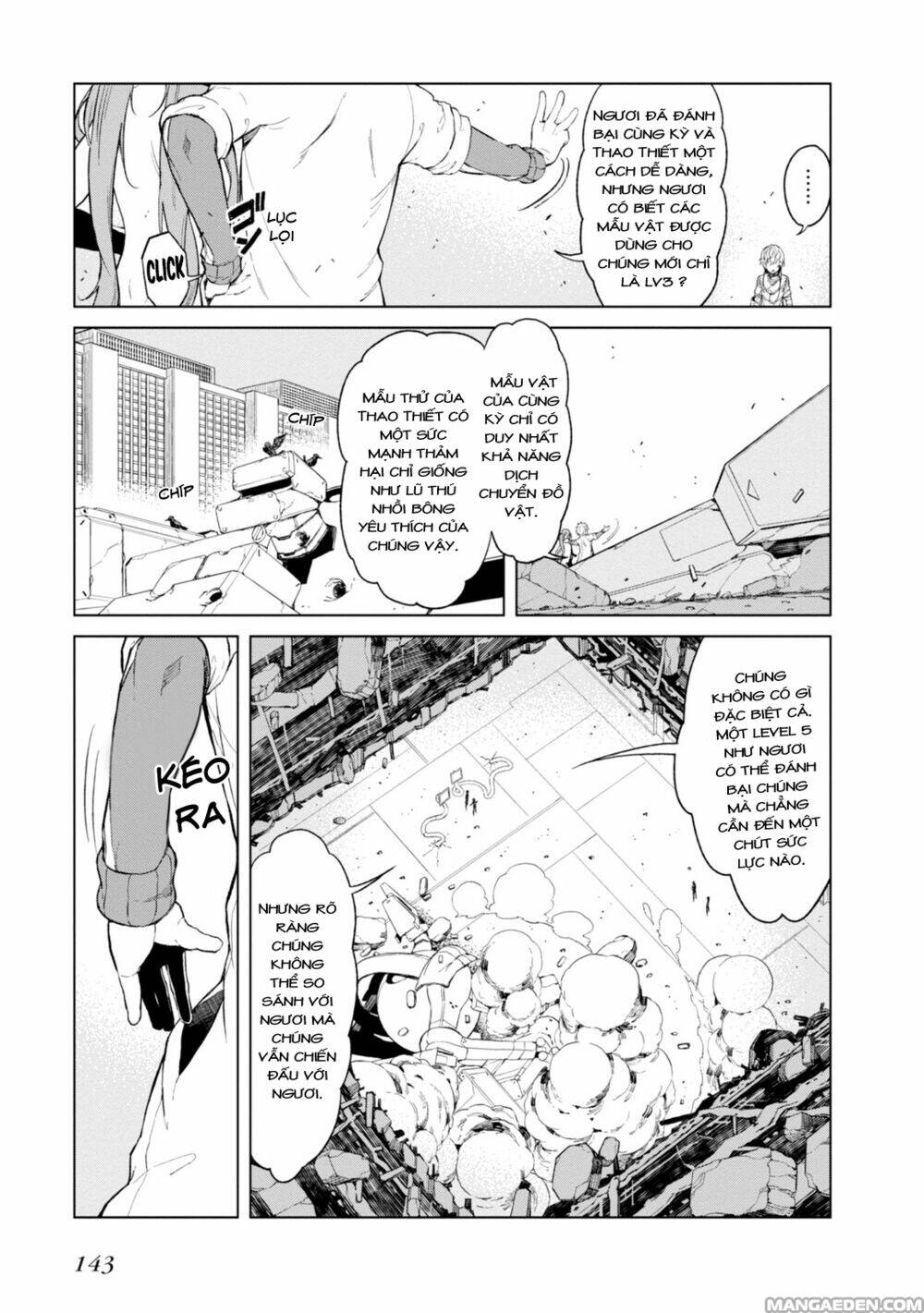 Cấm thư ma thuật Index: Accelerator Chapter 24 - Trang 4