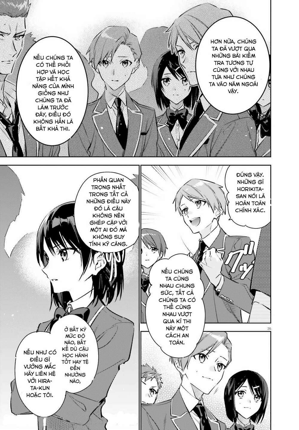 Chào mừng đến với lớp học đề cao thực lực năm 2 - Chapter 1 - Page 34