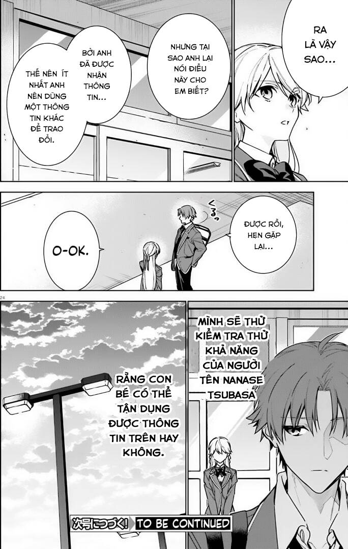 Chào mừng đến với lớp học đề cao thực lực năm 2 - Chapter 11 - Page 23