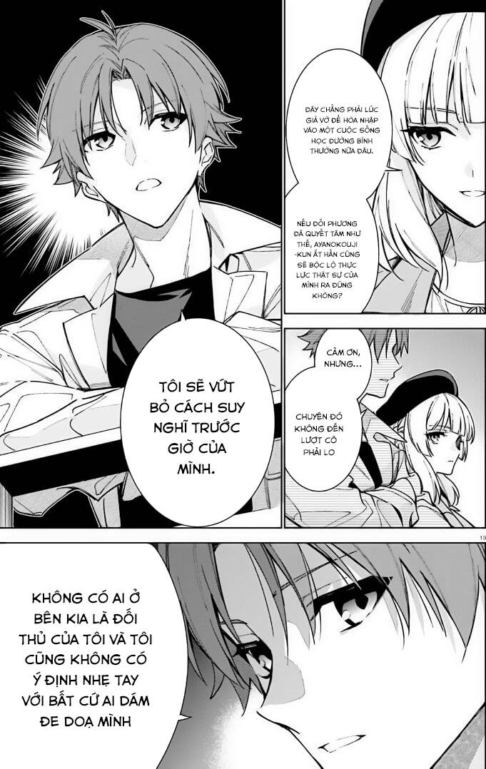 Chào mừng đến với lớp học đề cao thực lực năm 2 - Chapter 12 - Page 18