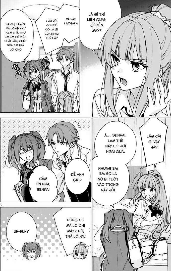 Chào mừng đến với lớp học đề cao thực lực năm 2 - Chapter 12 - Page 7
