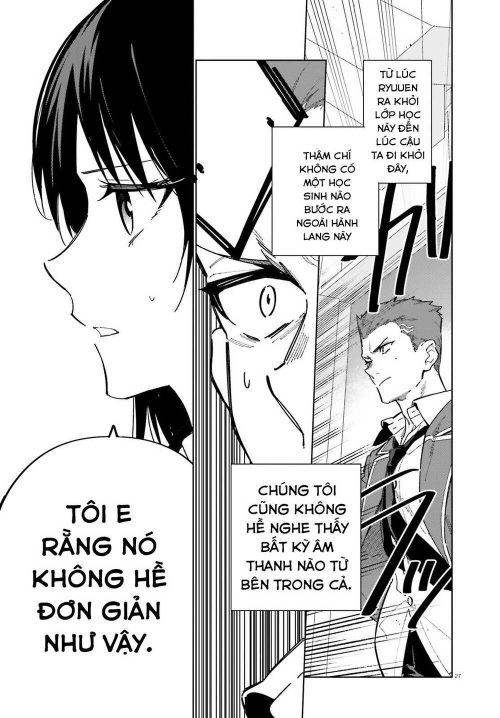 Chào mừng đến với lớp học đề cao thực lực năm 2 - Chapter 2 - Page 28