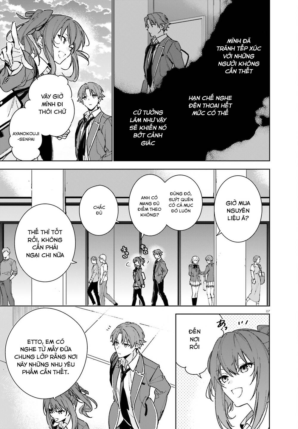 Chào mừng đến với lớp học đề cao thực lực năm 2 - Chapter 7 - Page 4