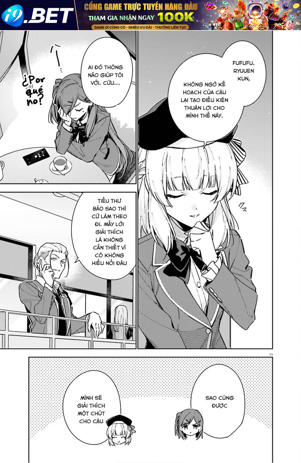 Chào mừng đến với lớp học đề cao thực lực năm 2 - Chapter 8.5 - Page 10