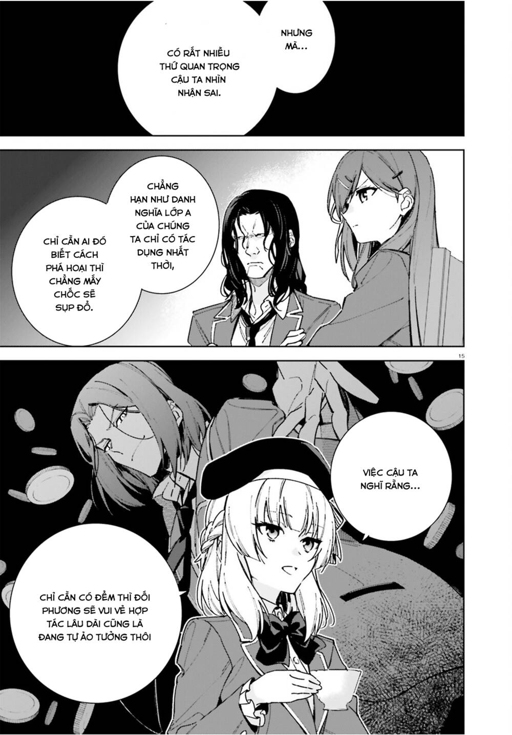 Chào mừng đến với lớp học đề cao thực lực năm 2 - Chapter 8.5 - Page 14