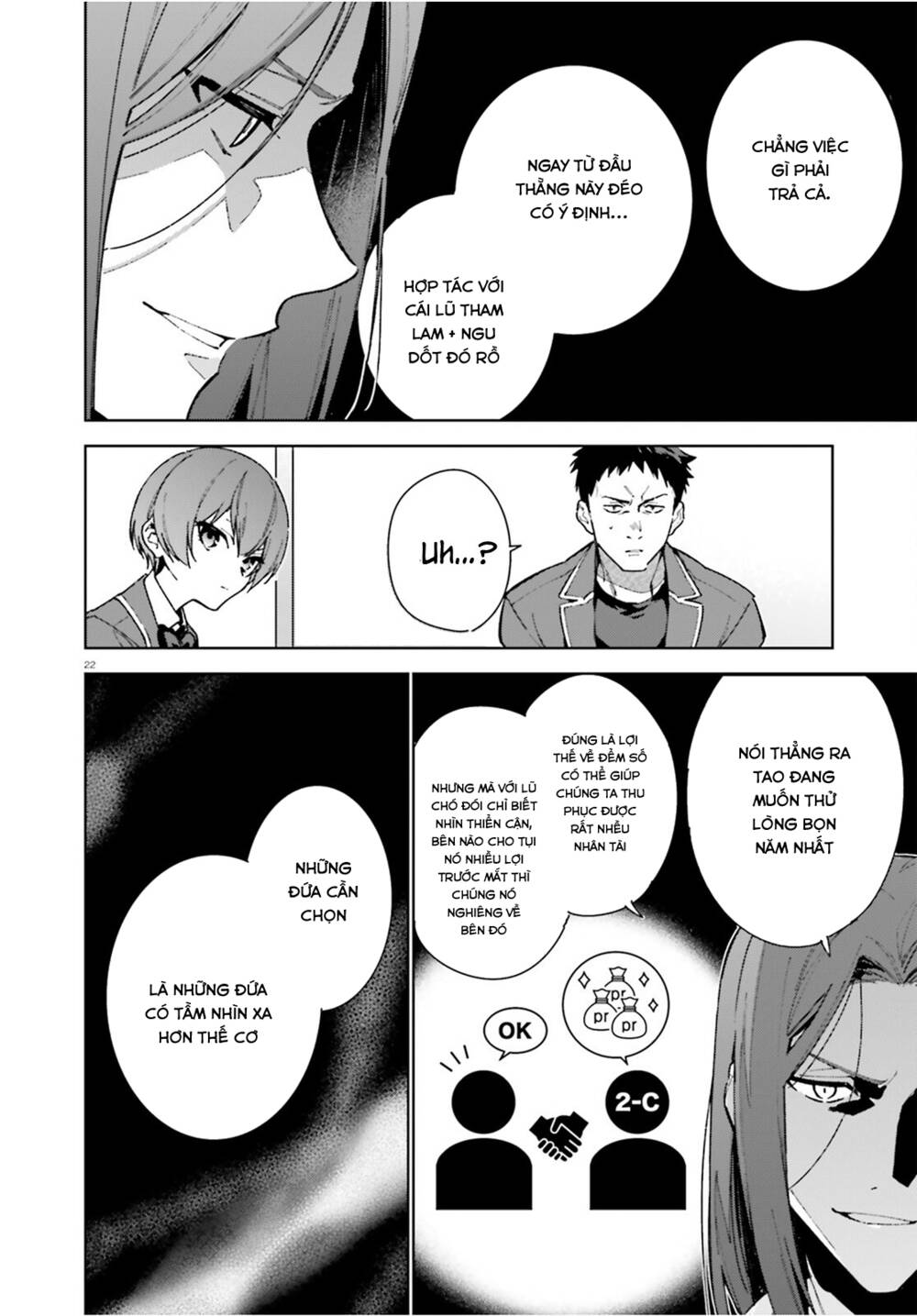 Chào mừng đến với lớp học đề cao thực lực năm 2 - Chapter 8.5 - Page 21