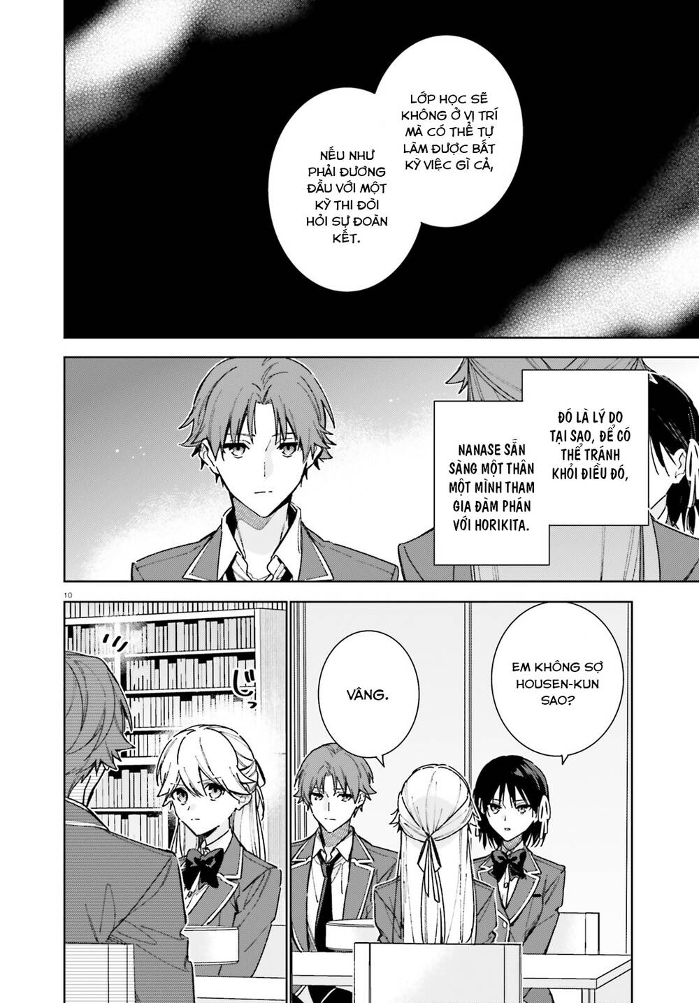 Chào mừng đến với lớp học đề cao thực lực năm 2 - Chapter 9 - Page 10