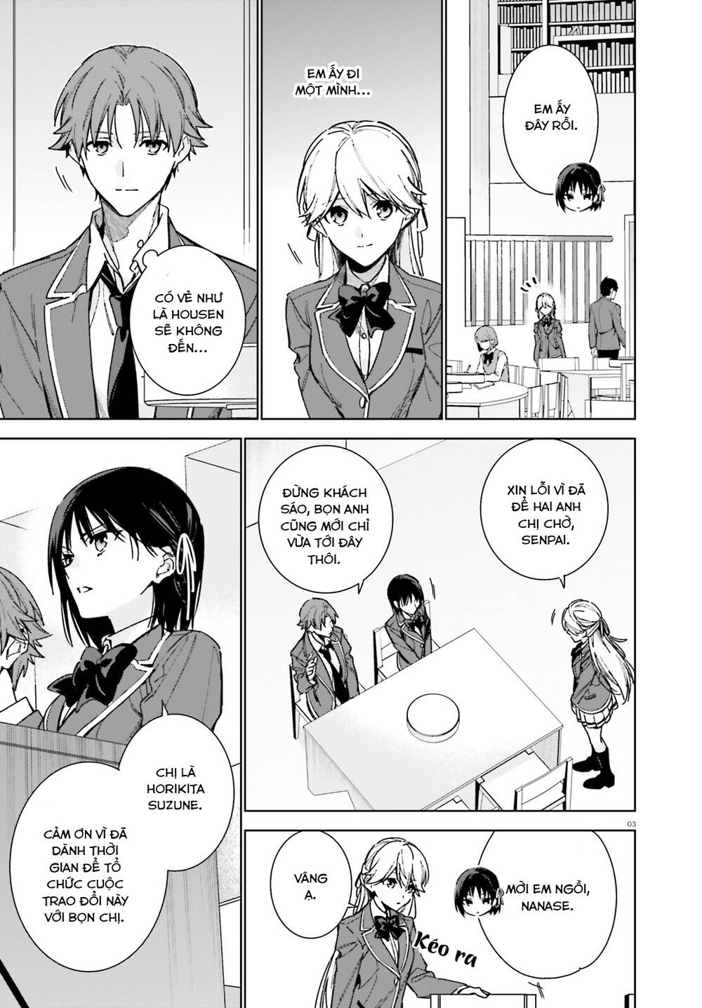 Chào mừng đến với lớp học đề cao thực lực năm 2 - Chapter 9 - Page 3