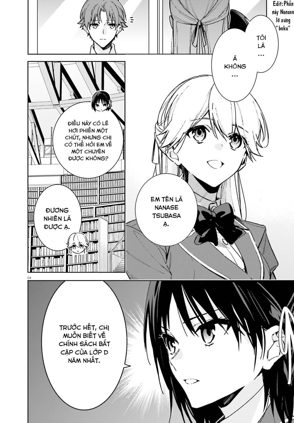 Chào mừng đến với lớp học đề cao thực lực năm 2 - Chapter 9 - Page 4