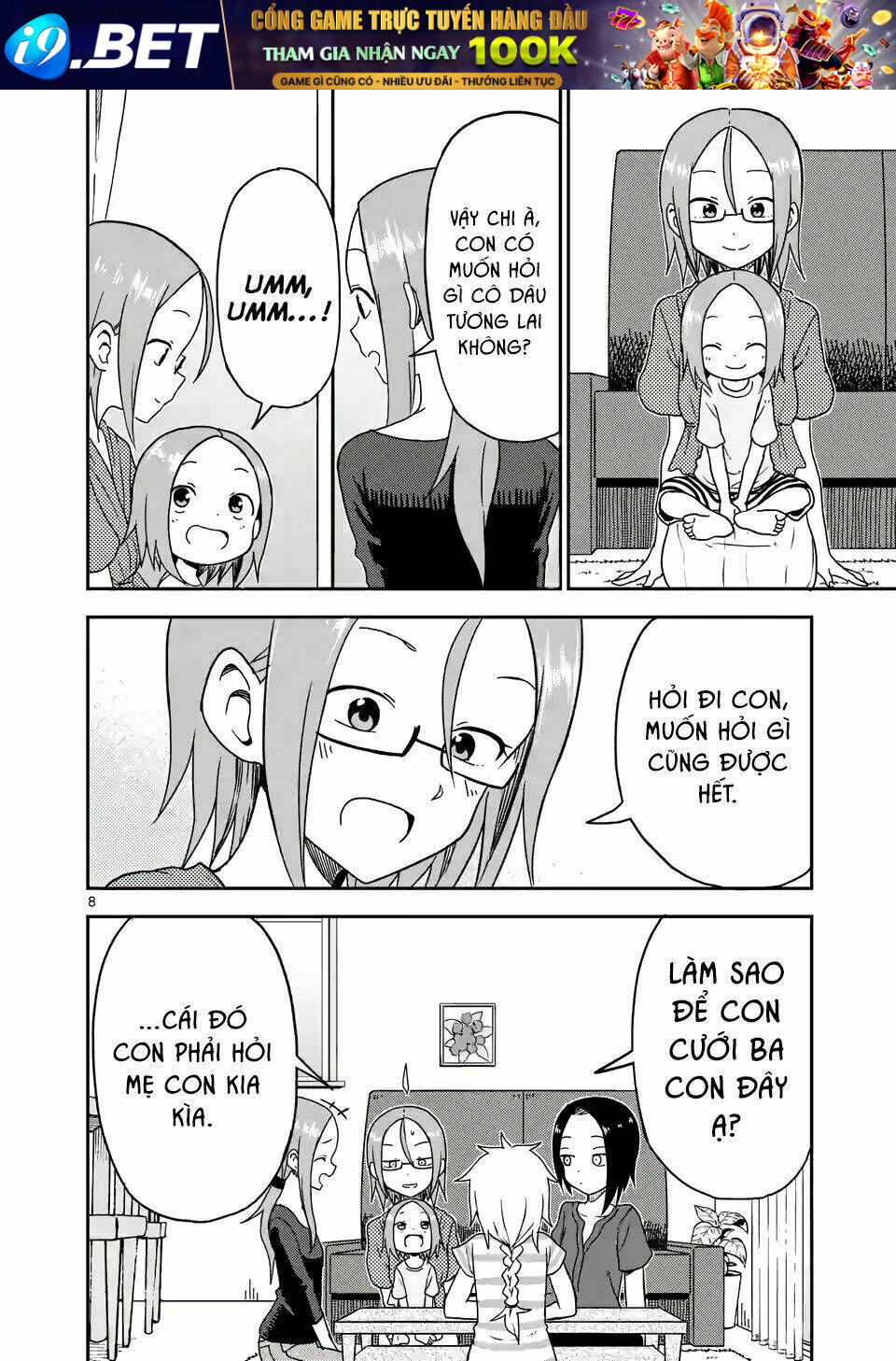 Trò Đùa Đáng Yêu - Chapter 90 - Page 8