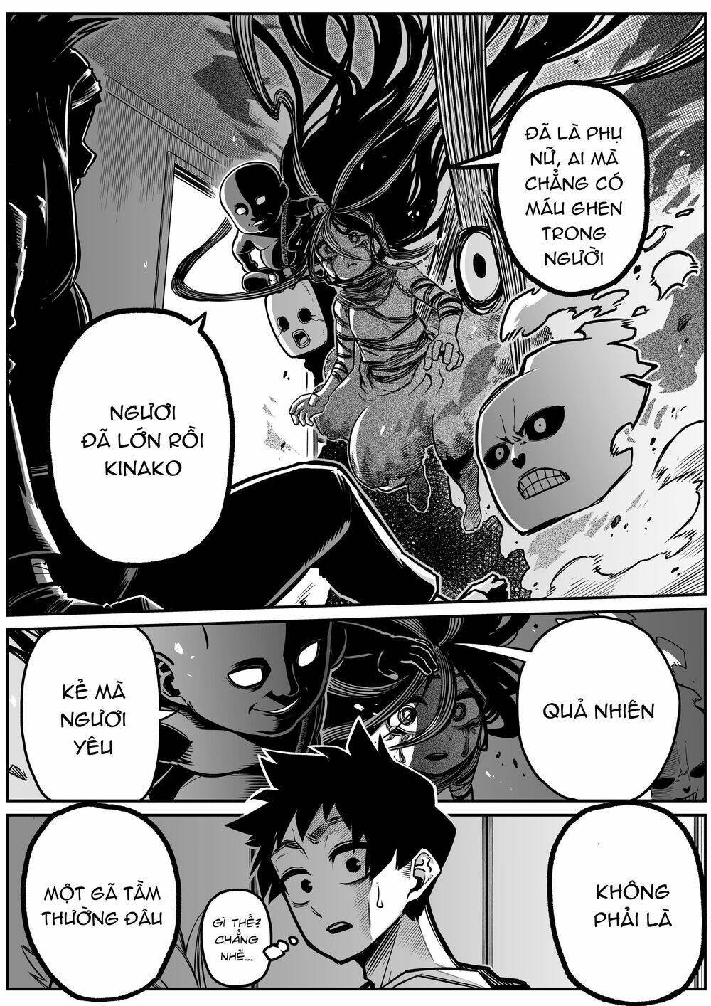 Ngôi nhà bị ma ám mạnh nhất và chàng trai không có năng lực tâm linh - Chapter 14 - Page 4