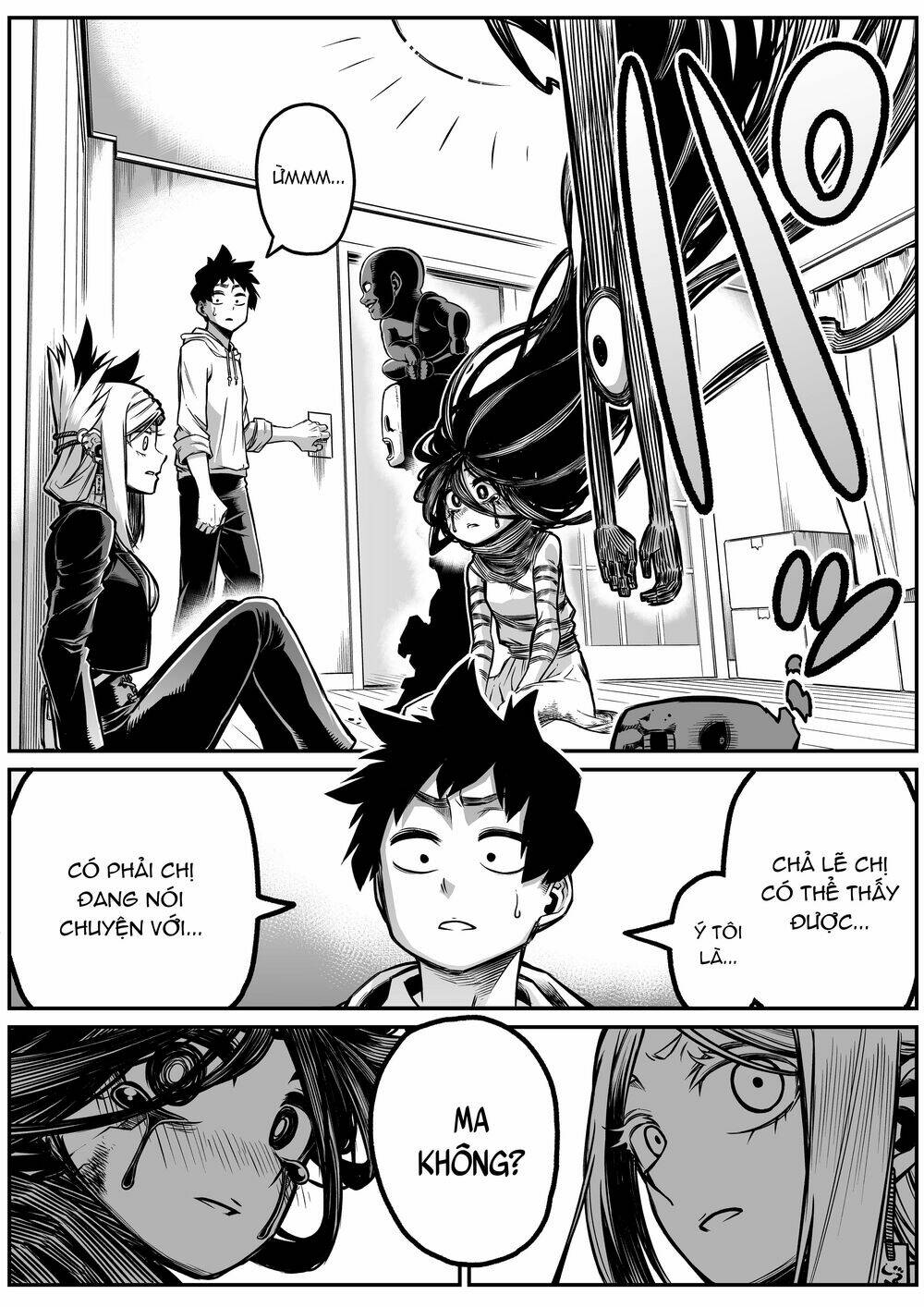 Ngôi nhà bị ma ám mạnh nhất và chàng trai không có năng lực tâm linh - Chapter 15 - Page 5