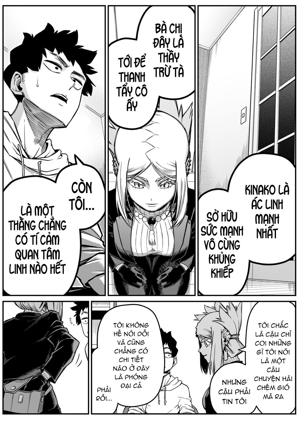 Ngôi nhà bị ma ám mạnh nhất và chàng trai không có năng lực tâm linh - Chapter 23 - Page 4