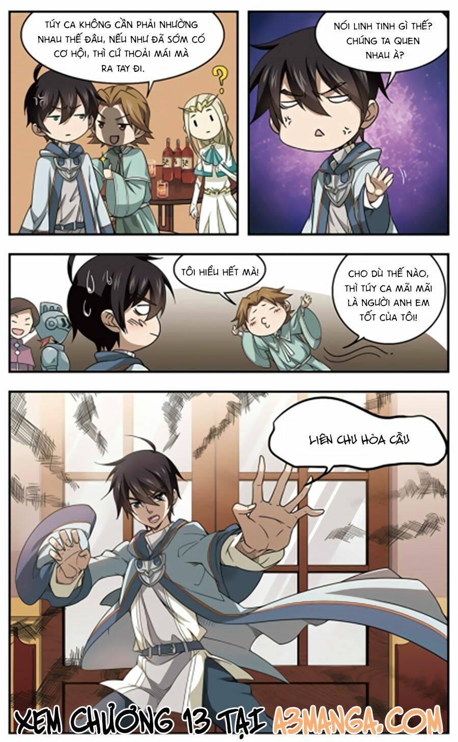 Võng Du Chi Cận Chiến Pháp Sư - Chapter 12 - Page 13